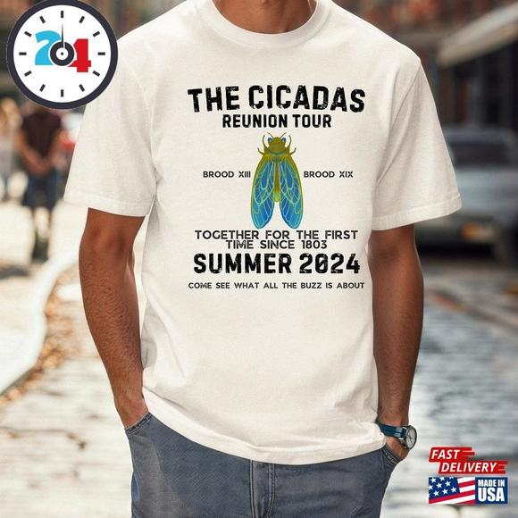 Other - Cicada Comeback Tour T-Shirt Reunion Shirt Band
